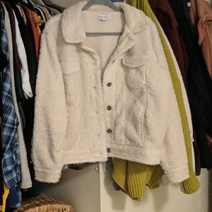 Sherpa teddy jacket